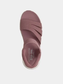 Сандалии Skechers GLIDE STEP модель 164067 DKRS Фото