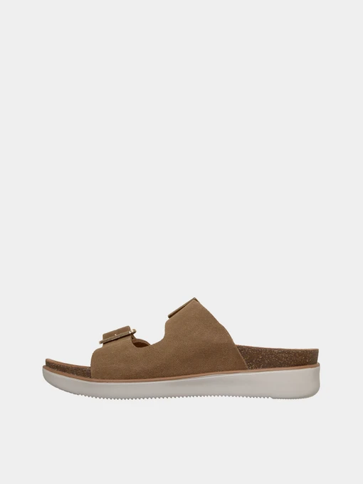 Шкіряні Жіночі Шльопанці Skechers LIFTED COMFORT фото 2