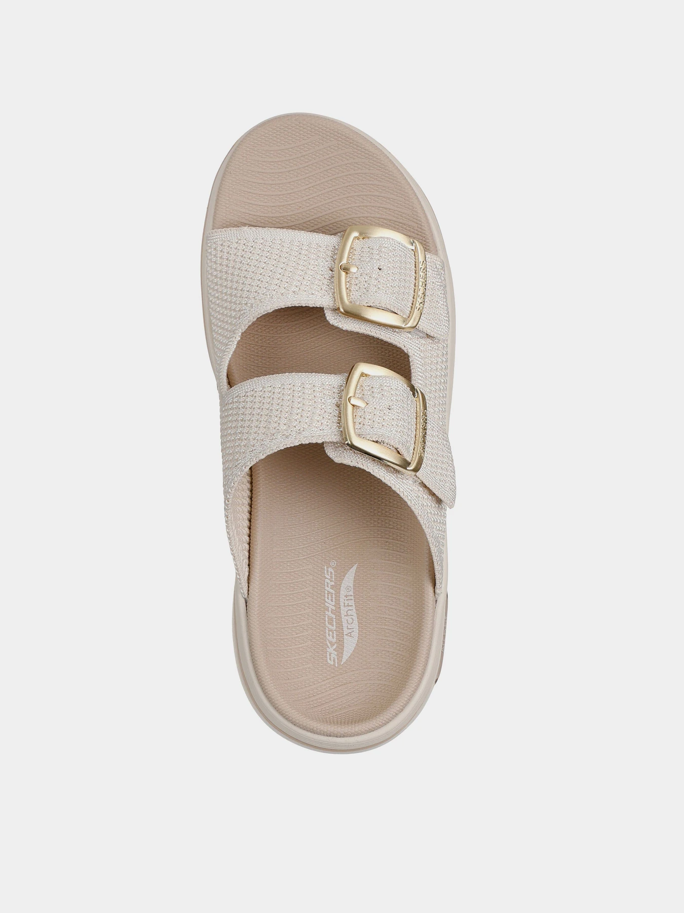 Шлёпанцы Skechers GO WALK ARCH FIT 2.0 модель 140871 NAT Шлёпанцы Skechers GO WALK ARCH FIT 2.0 модель 140871 NAT Фото