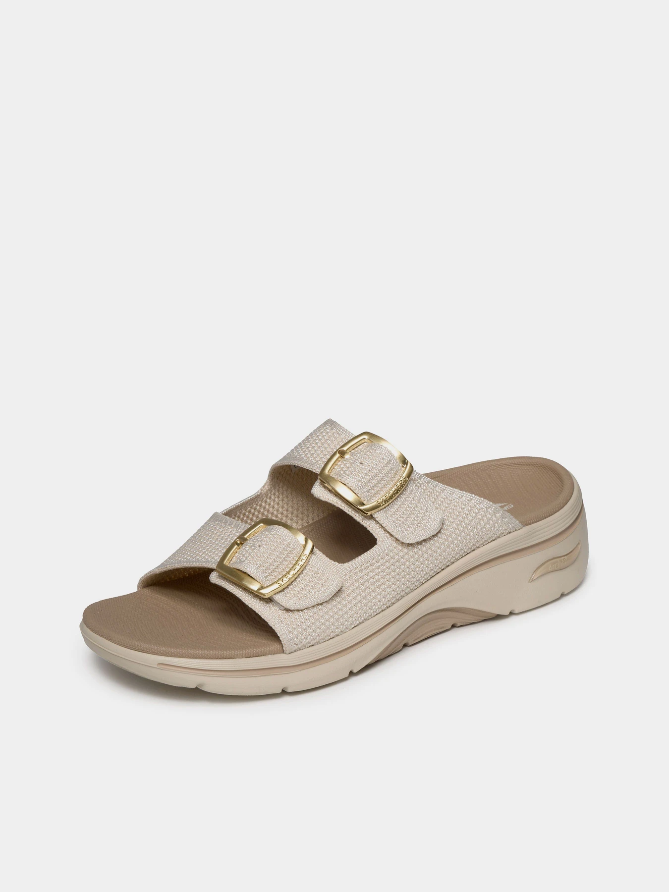 Шлёпанцы Skechers GO WALK ARCH FIT 2.0 модель 140871 NAT Шлёпанцы Skechers GO WALK ARCH FIT 2.0 модель 140871 NAT Фото