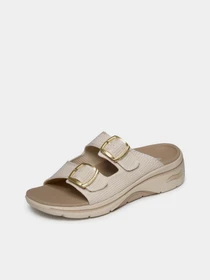 Шлёпанцы Skechers GO WALK ARCH FIT 2.0 модель 140871 NAT Фото