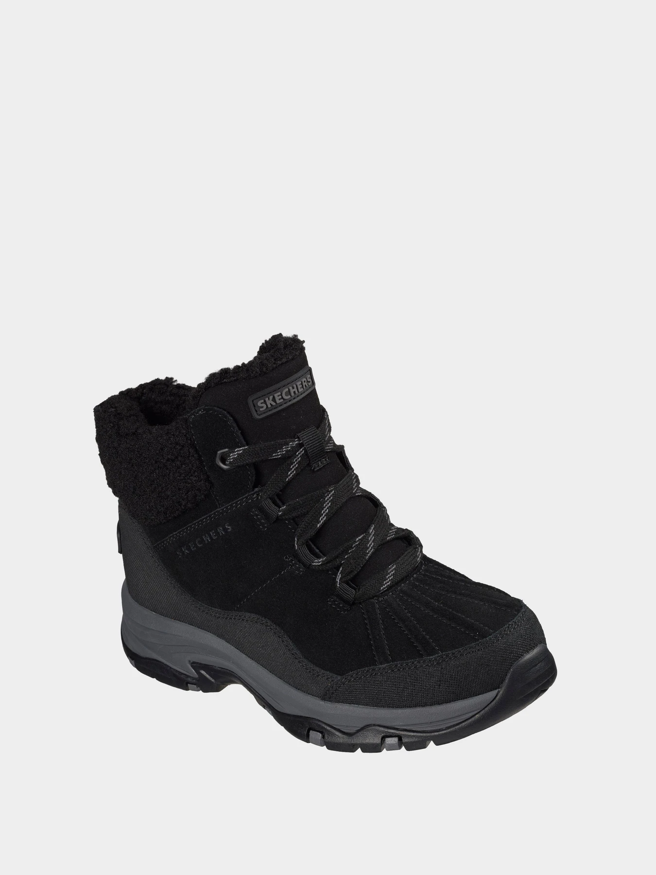 Ботинки и сапоги Skechers TREGO модель 168090 BBK Фото