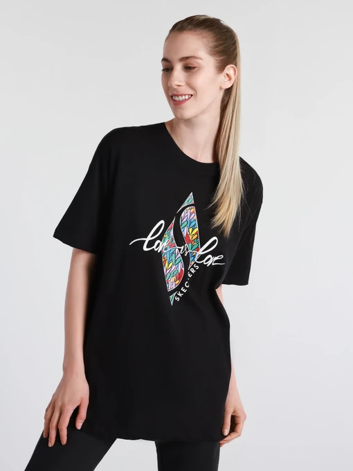 Футболки і поло Skechers x JGoldcrown: Love is Love модель JWTS5 BLK Фото