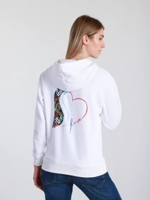 Худи и свитшоты Skechers Skechers x JGoldcrown: Diamond Heart модель JWJA6 WHT Фото