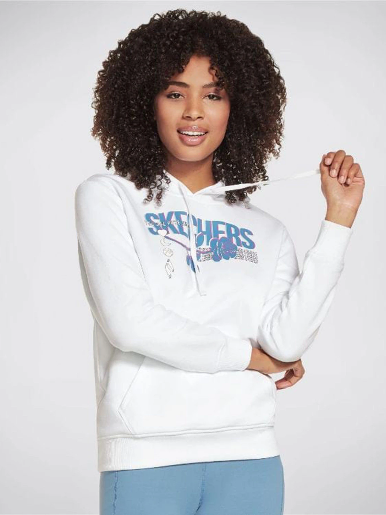 Худі та світшоти Skechers Rose модель WHD46 WHT Фото
