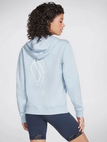 Худі та світшоти Skechers DIAMOND CROWN FRONT ZIP HOODIE модель WJA205 BLPW Фото