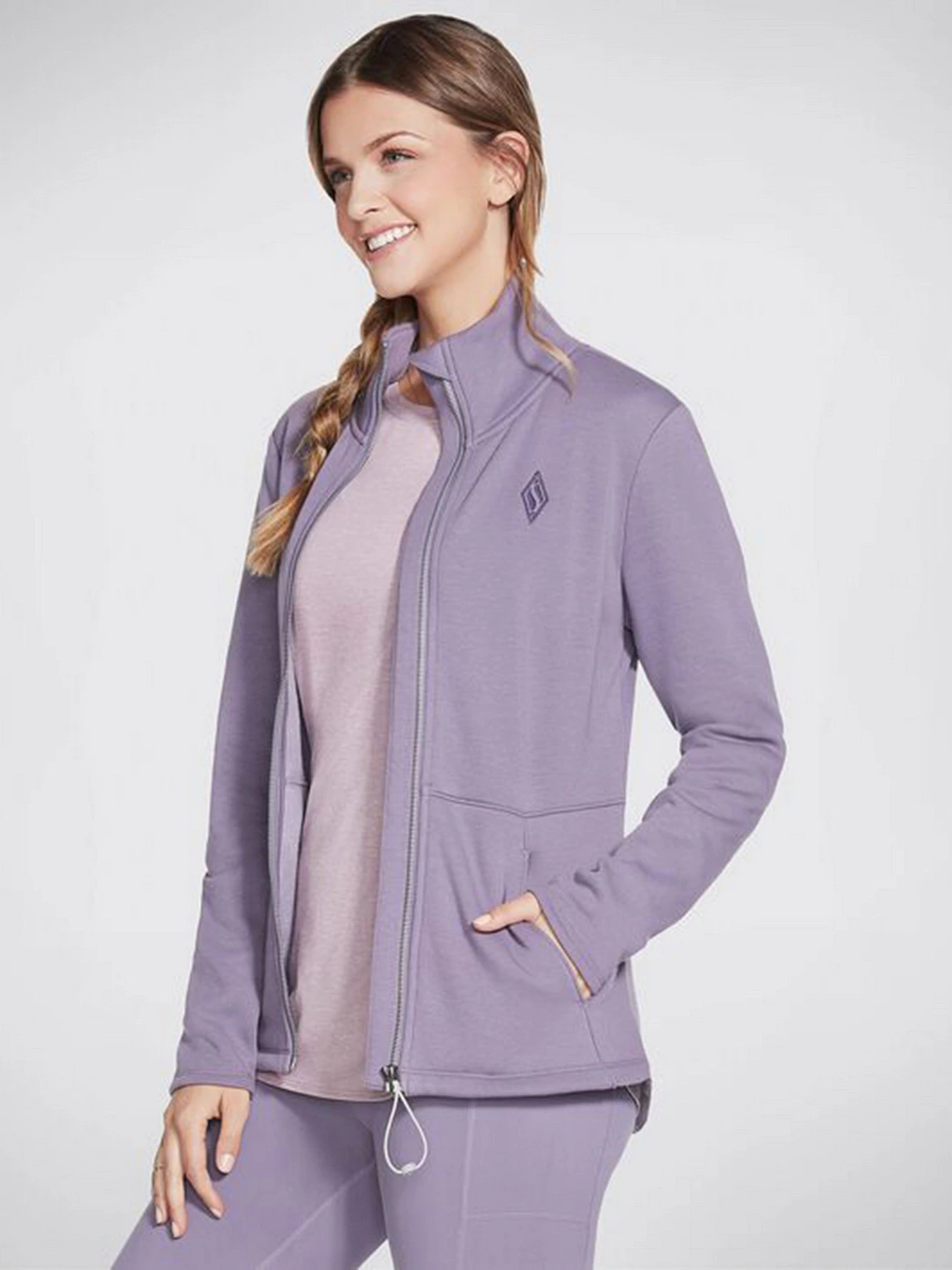 Худі та світшоти Skechers GOSNUGGLE JACKET модель W3JA235 GYPR Худі та світшоти Skechers GOSNUGGLE JACKET модель W3JA235 GYPR Фото