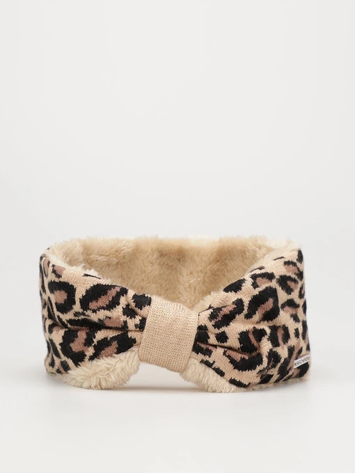 Шапки и кепки Skechers Leopard Jacquard Knit Heaswrap модель SLK4748LPD Фото