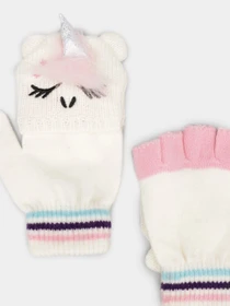 Перчатки и варежки Skechers Unicorn Convertible Mittens модель SGK1565OFWT Фото