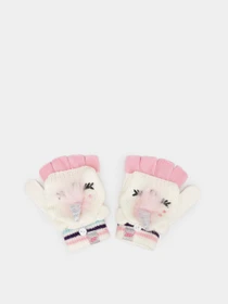 Перчатки и варежки Skechers Unicorn Convertible Mittens модель SGK1565OFWT Фото