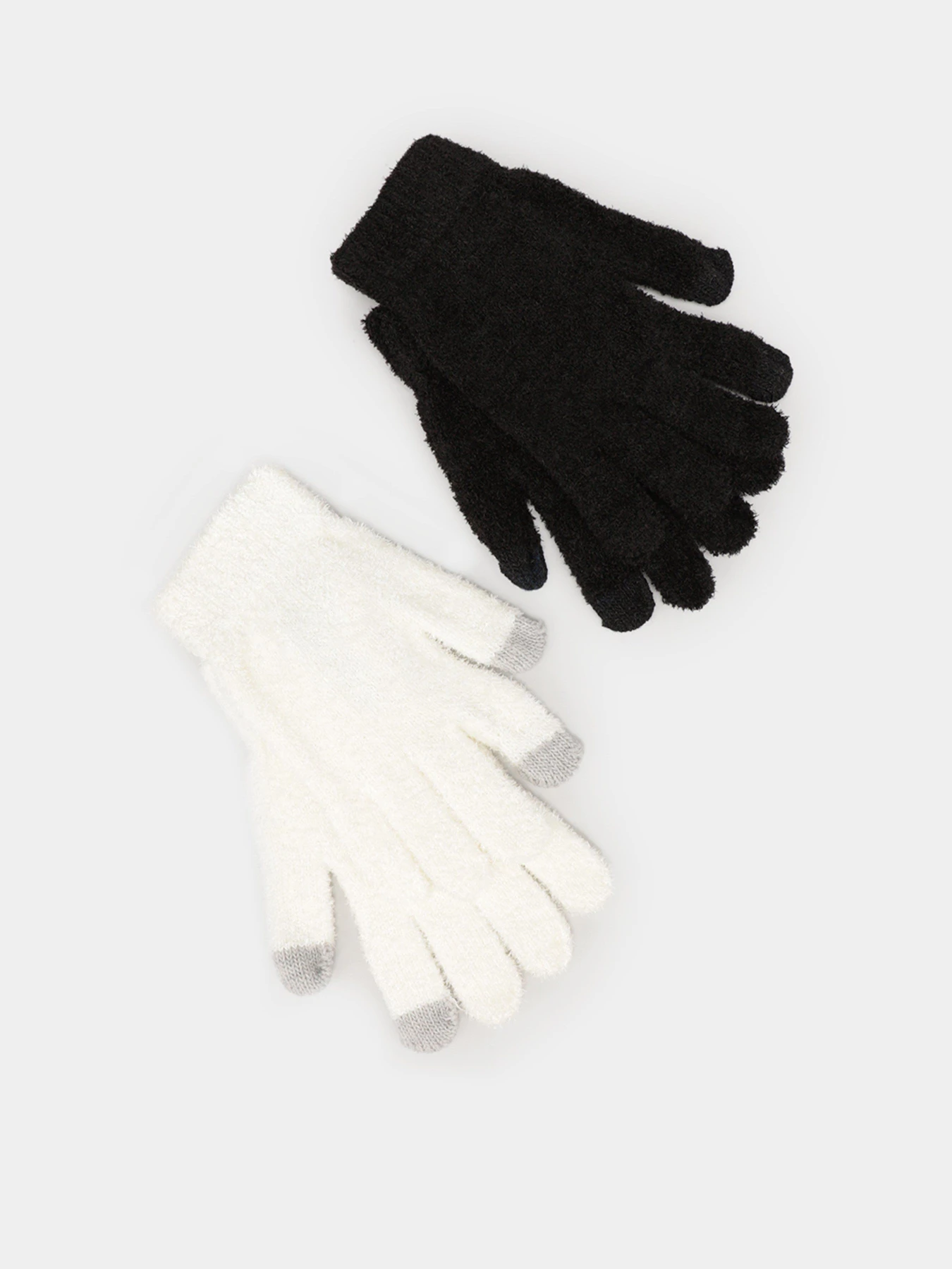 Перчатки и варежки Skechers 2 Pack Feather Yarn Gloves модель SLK83131MULT Фото