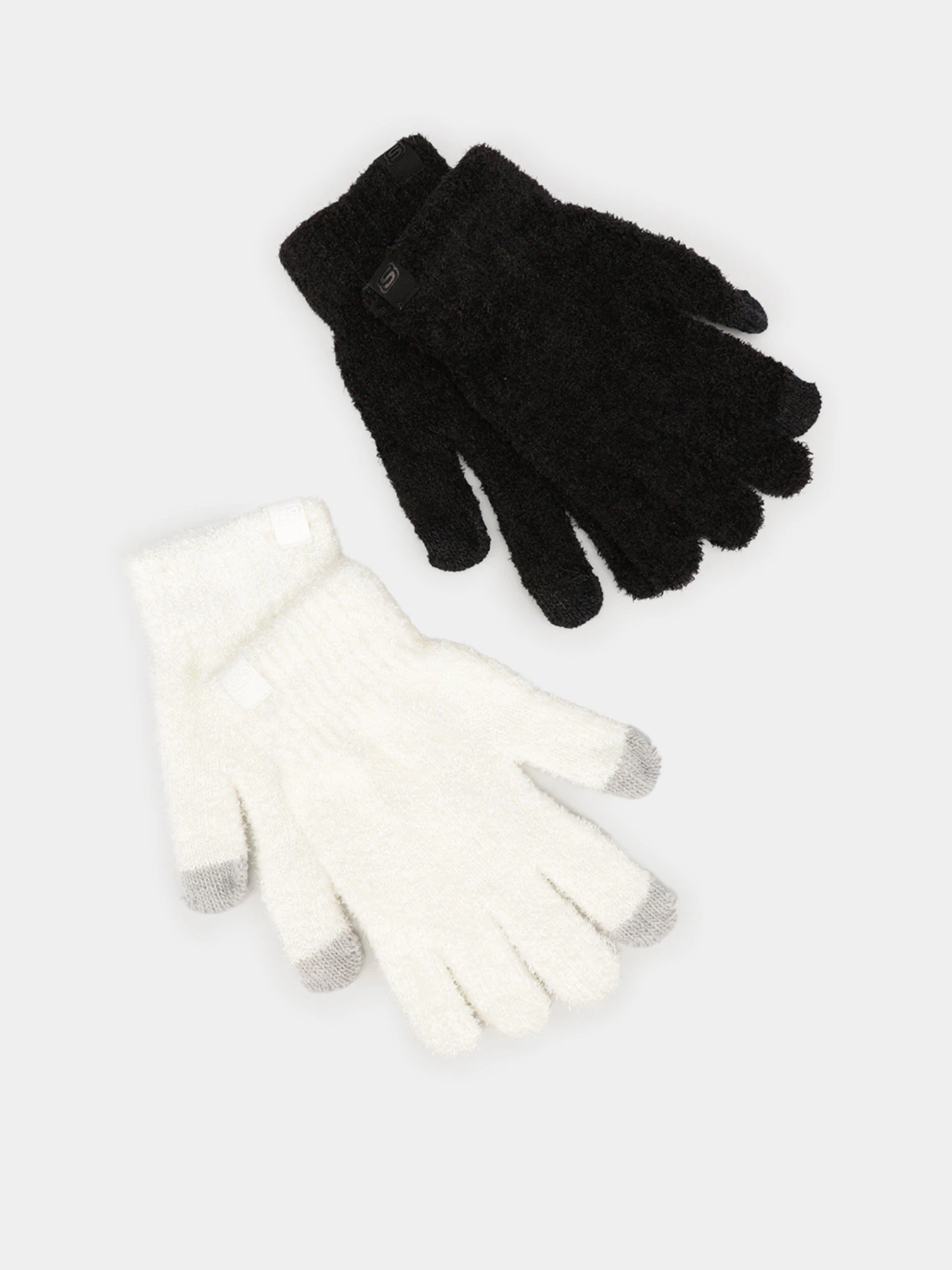 Перчатки и варежки Skechers 2 Pack Feather Yarn Gloves модель SLK83131MULT Фото