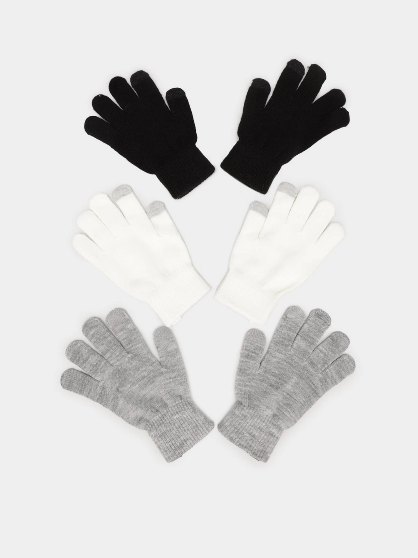 Перчатки и варежки Skechers 3 Pack Magic Gloves модель SLK83015BKMT Перчатки и варежки Skechers 3 Pack Magic Gloves модель SLK83015BKMT Фото