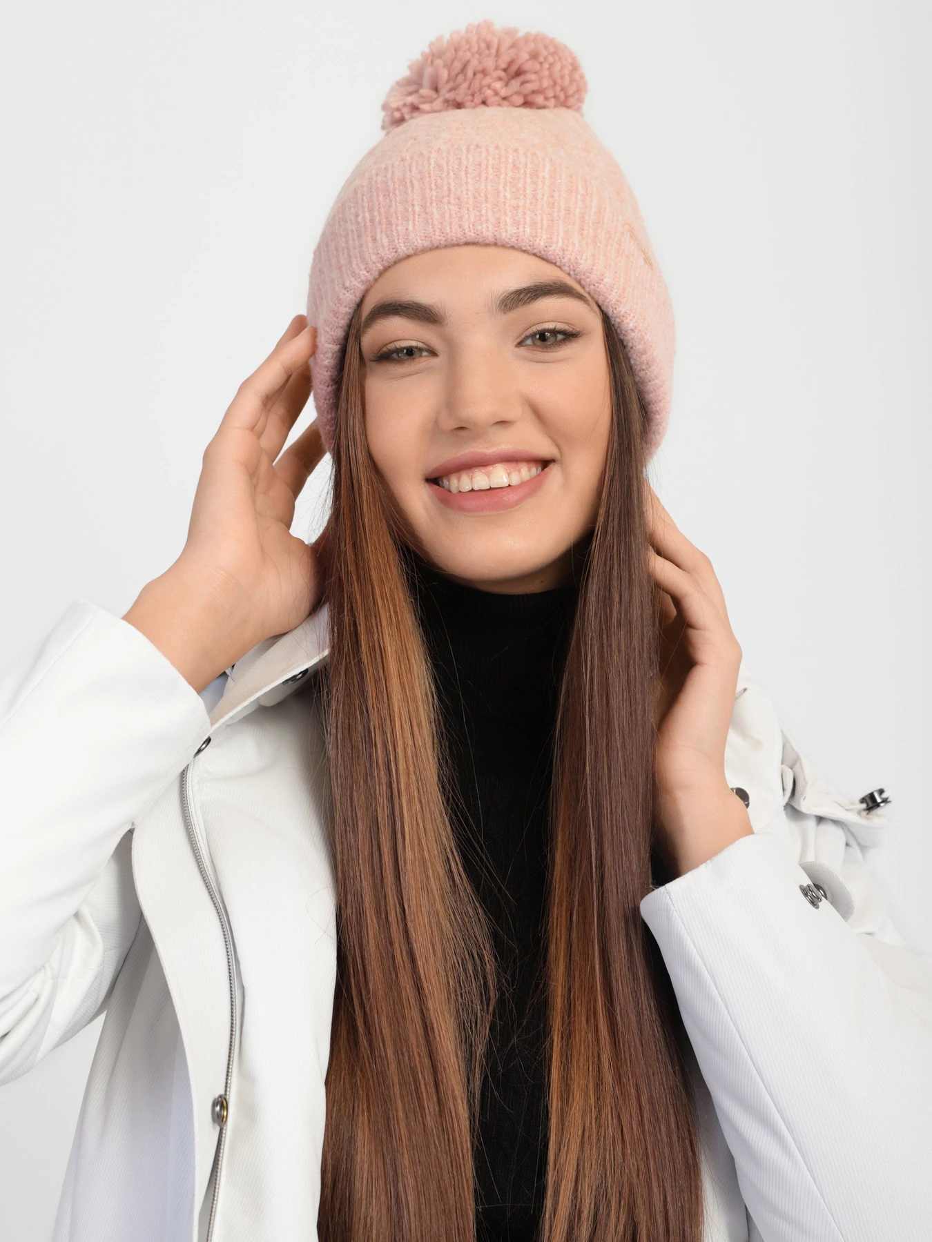 Шапки и кепки Skechers Marled Sparkle Beanie Hat модель SLK1034PNK Фото