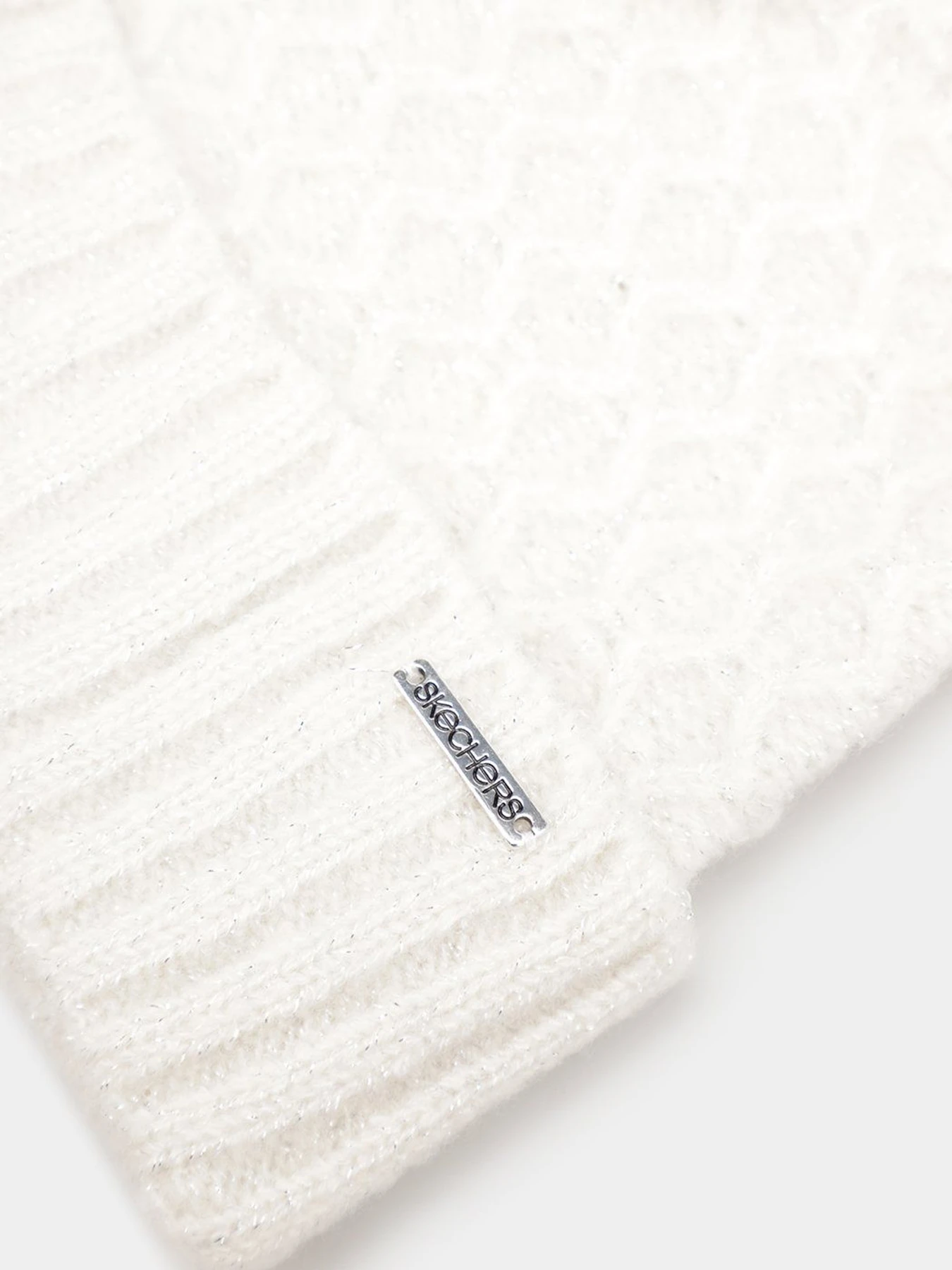 Шапки та кепки Skechers Diamond Texture Beanie Hat модель SLK1038OFWT Фото
