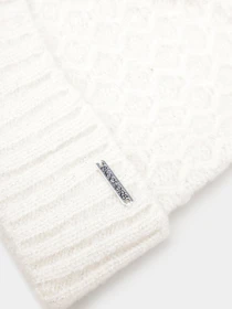 Шапки та кепки Skechers Diamond Texture Beanie Hat модель SLK1038OFWT Фото