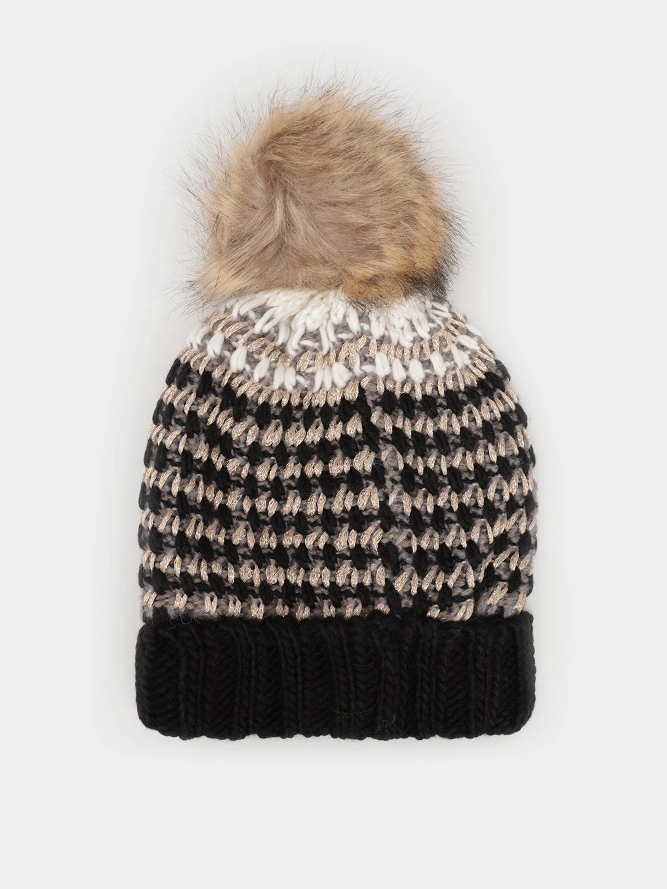 Шапки и кепки Skechers Metallic Yarn Beanie Hat модель SLK1043BLK Шапки и кепки Skechers Metallic Yarn Beanie Hat модель SLK1043BLK Фото