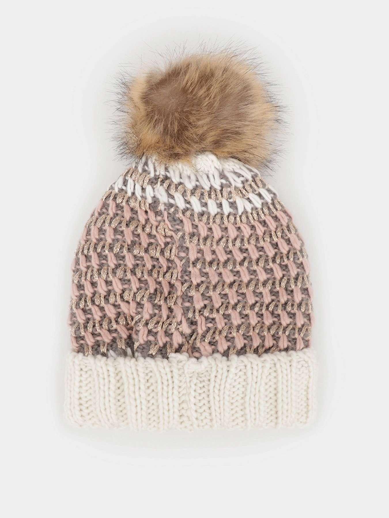 Шапки и кепки Skechers Metallic Yarn Beanie Hat модель SLK1043PNK Шапки и кепки Skechers Metallic Yarn Beanie Hat модель SLK1043PNK Фото
