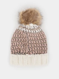 Шапки и кепки Skechers Metallic Yarn Beanie Hat модель SLK1043PNK Фото