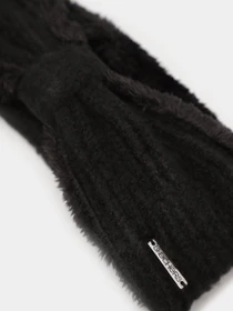 Шапки и кепки Skechers Ribbed Knit Bow Headwrap модель SLK4011BLK Фото