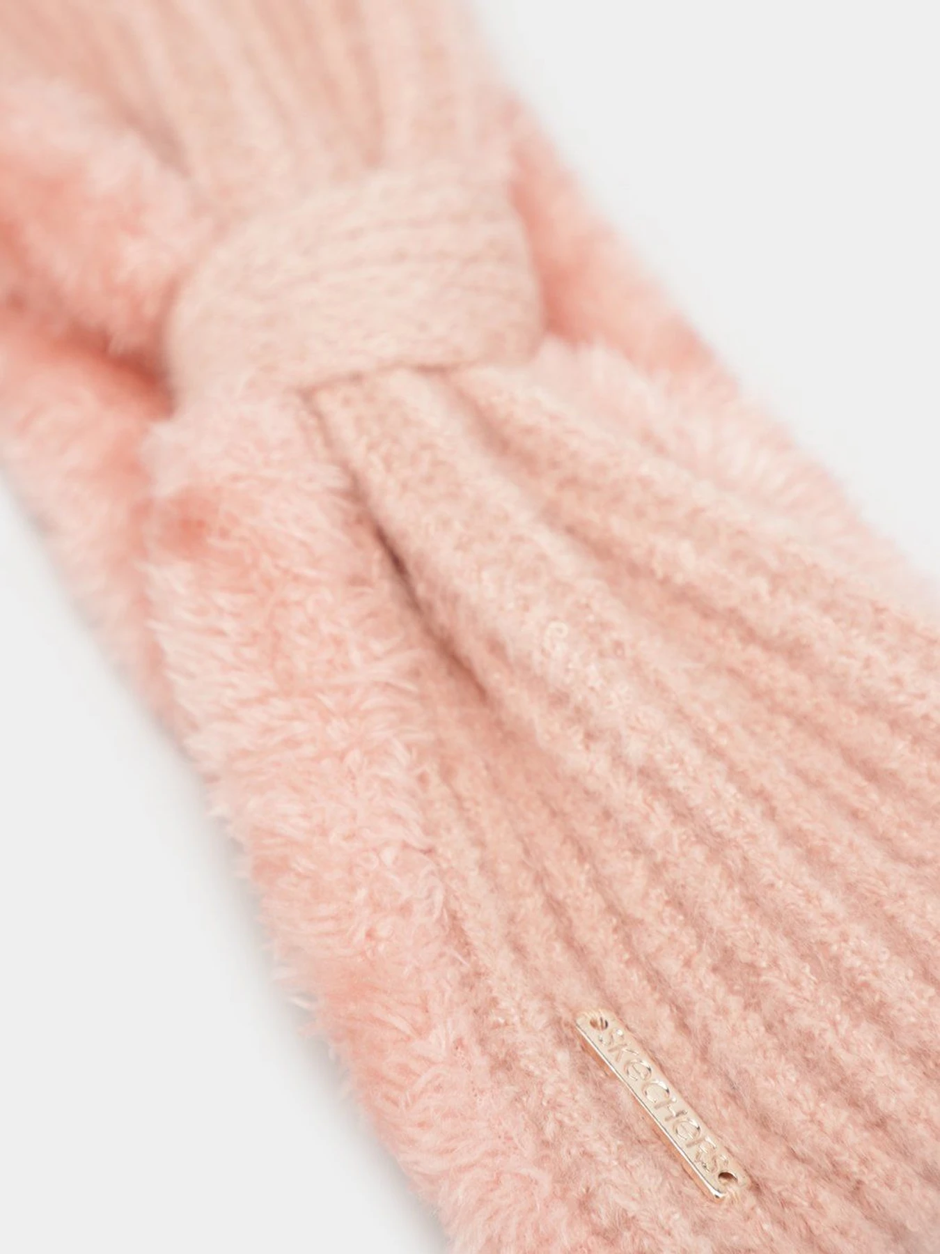 Шапки и кепки Skechers Ribbed Knit Bow Headwrap модель SLK4011PNK Фото