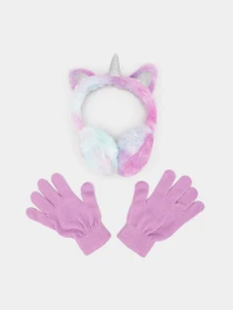 Шапки та кепки Skechers Unicorn Earmuffs and Glove Set модель SGC6003PRMT Фото