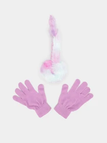 Шапки та кепки Skechers Unicorn Earmuffs and Glove Set модель SGC6003PRMT Фото