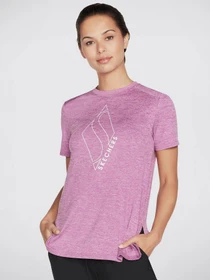 Футболки і поло Skechers GoDri Diamond Blissful Tee модель W1TS327 PRHP Фото