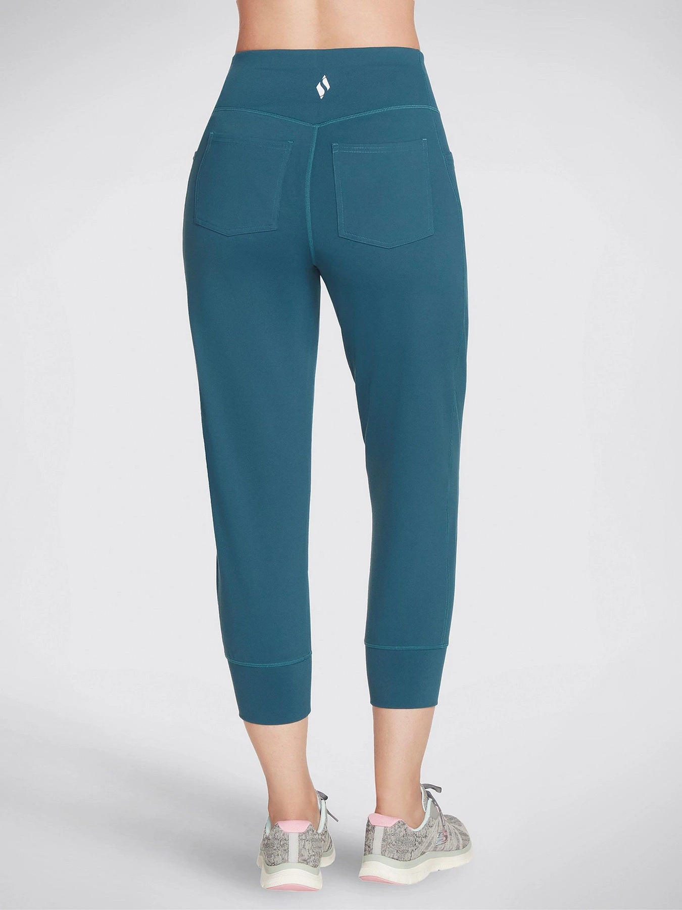 Брюки Skechers Go Walk Evolution Crop Jogger модель W2CP28 TEAL Брюки Skechers Go Walk Evolution Crop Jogger модель W2CP28 TEAL Фото