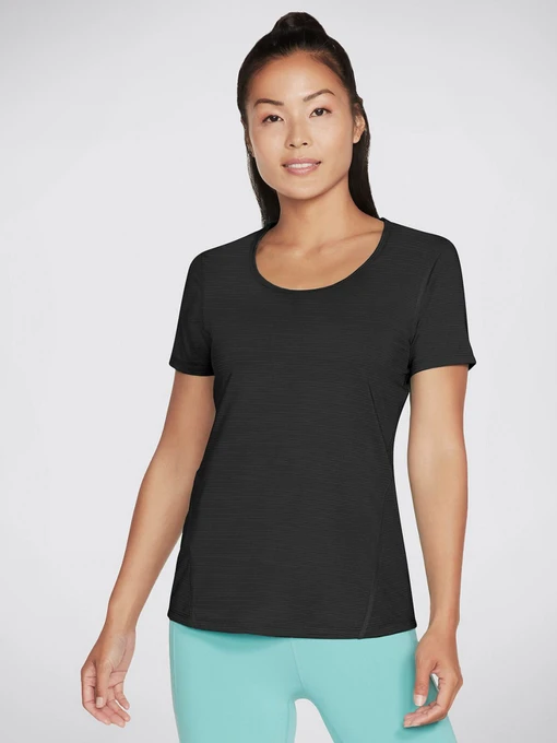 Футболки і поло Skechers GO WALK Wear™ Motion Stripe Strand модель W1TS334 BLK Фото