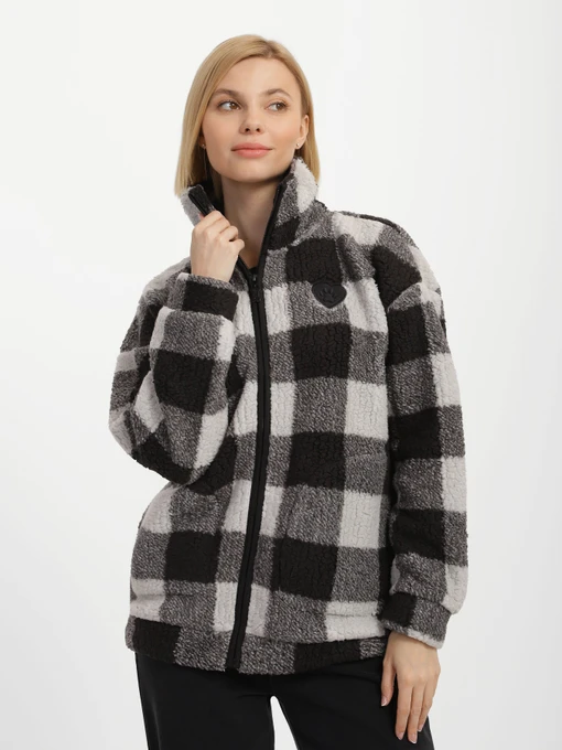 Худі та світшоти Skechers BOBS Apparel Snuggles Buffalo Check модель BW3JA38 GYMT Фото