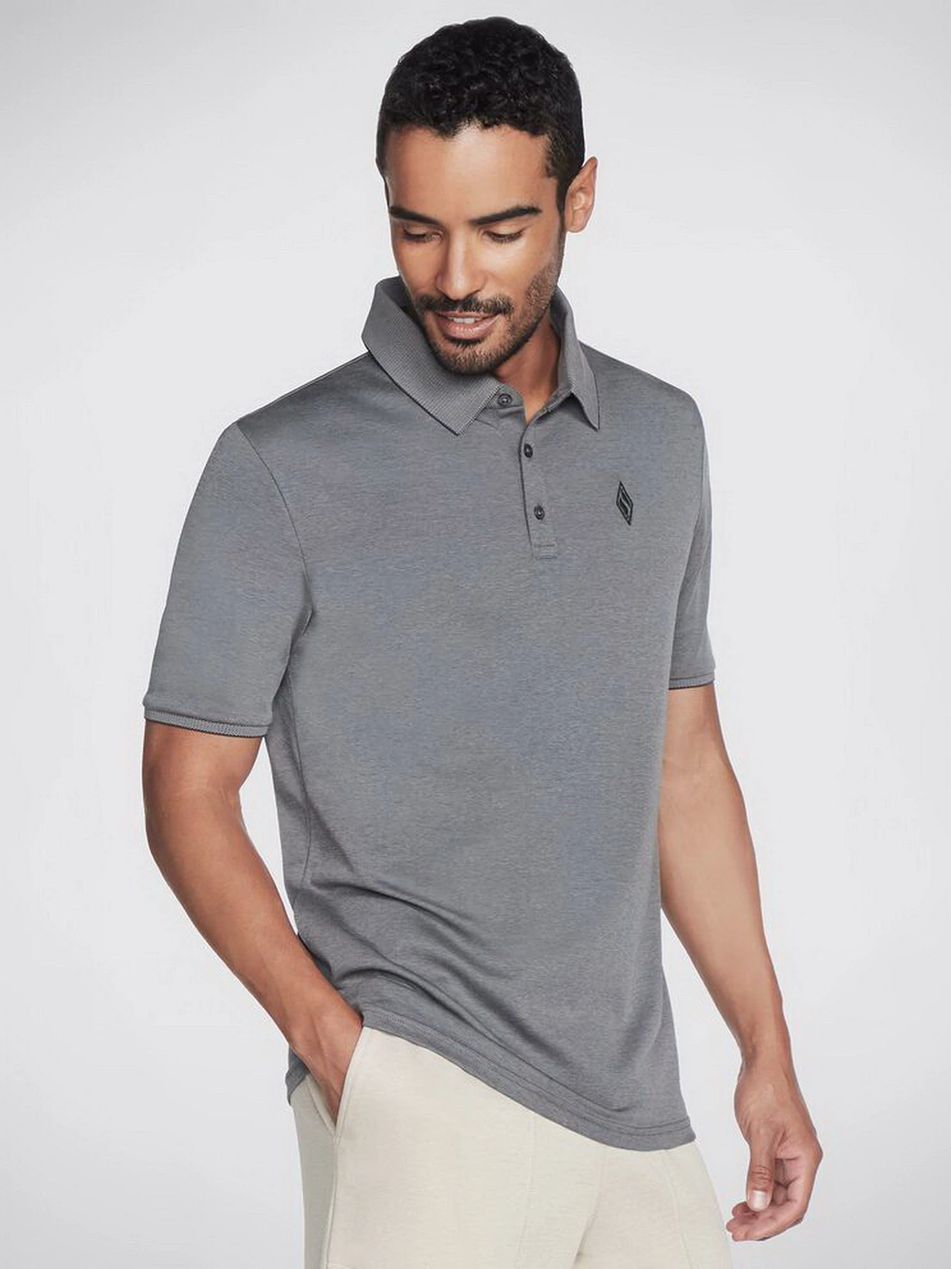 Футболки и поло Skechers Off Duty модель M3TO45 CHAR Фото