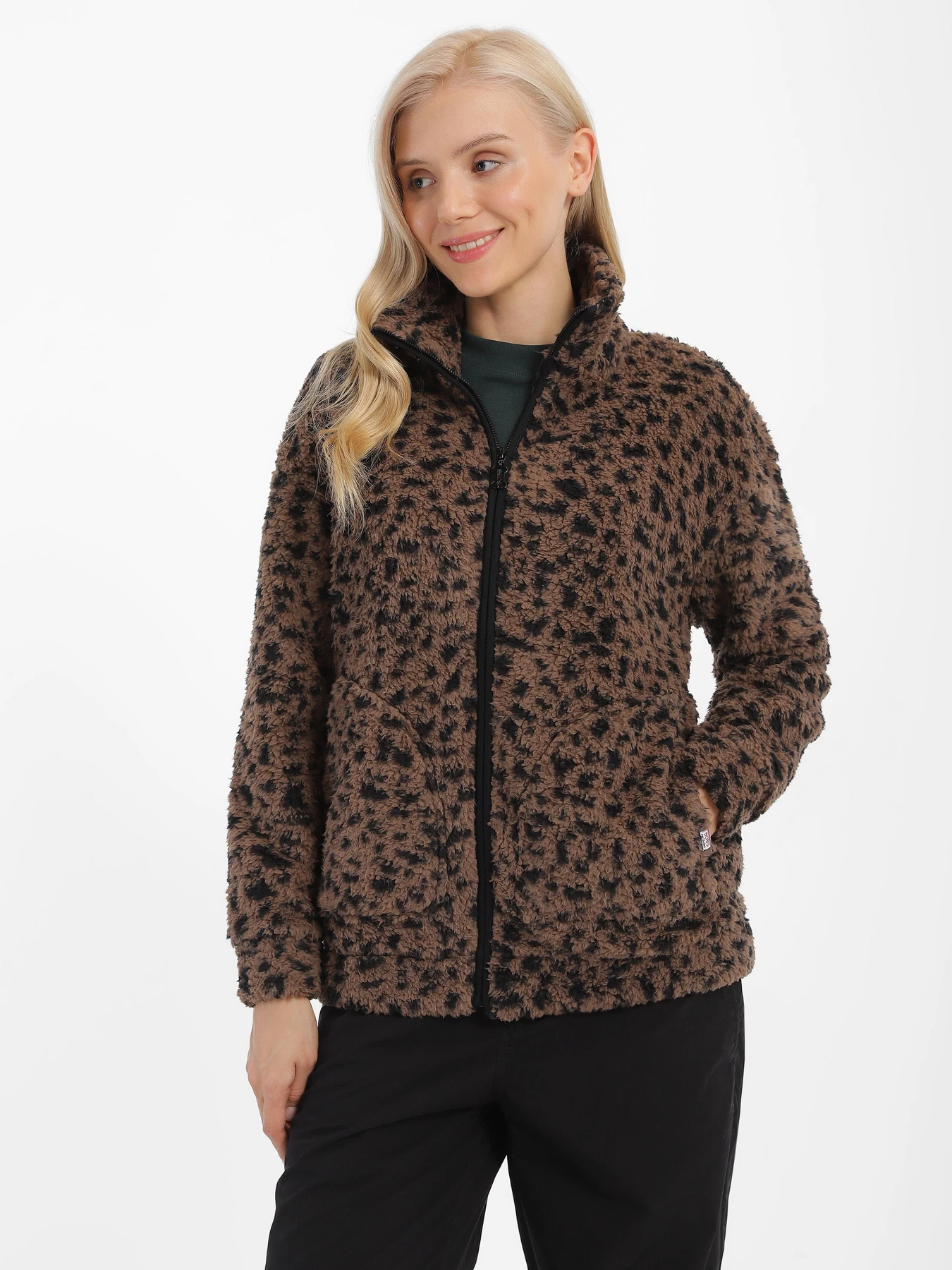 Худи и свитшоты Skechers BOBS Spot Print Sherpa модель JA37 BRMT Худи и свитшоты Skechers BOBS Spot Print Sherpa модель JA37 BRMT Фото