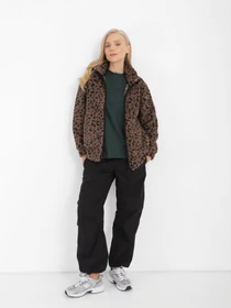 Худи и свитшоты Skechers BOBS Spot Print Sherpa модель JA37 BRMT Фото