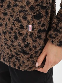 Худи и свитшоты Skechers BOBS Spot Print Sherpa модель JA37 BRMT Фото