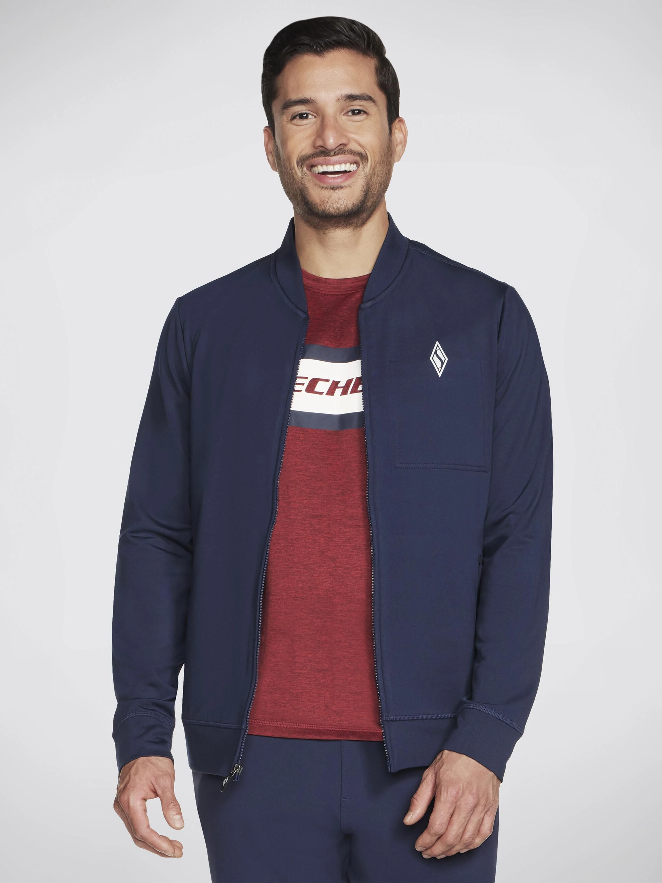 Чоловіча Кофта Skechers Hoodless ULTRA GO