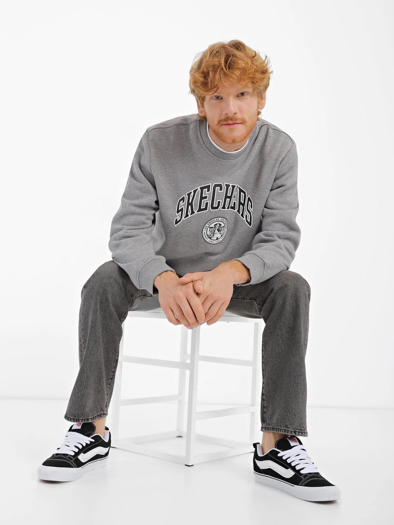 Худи и свитшоты Skechers Skech-Sweats™ модель LT54 LTGY Худи и свитшоты Skechers Skech-Sweats™ модель LT54 LTGY Фото