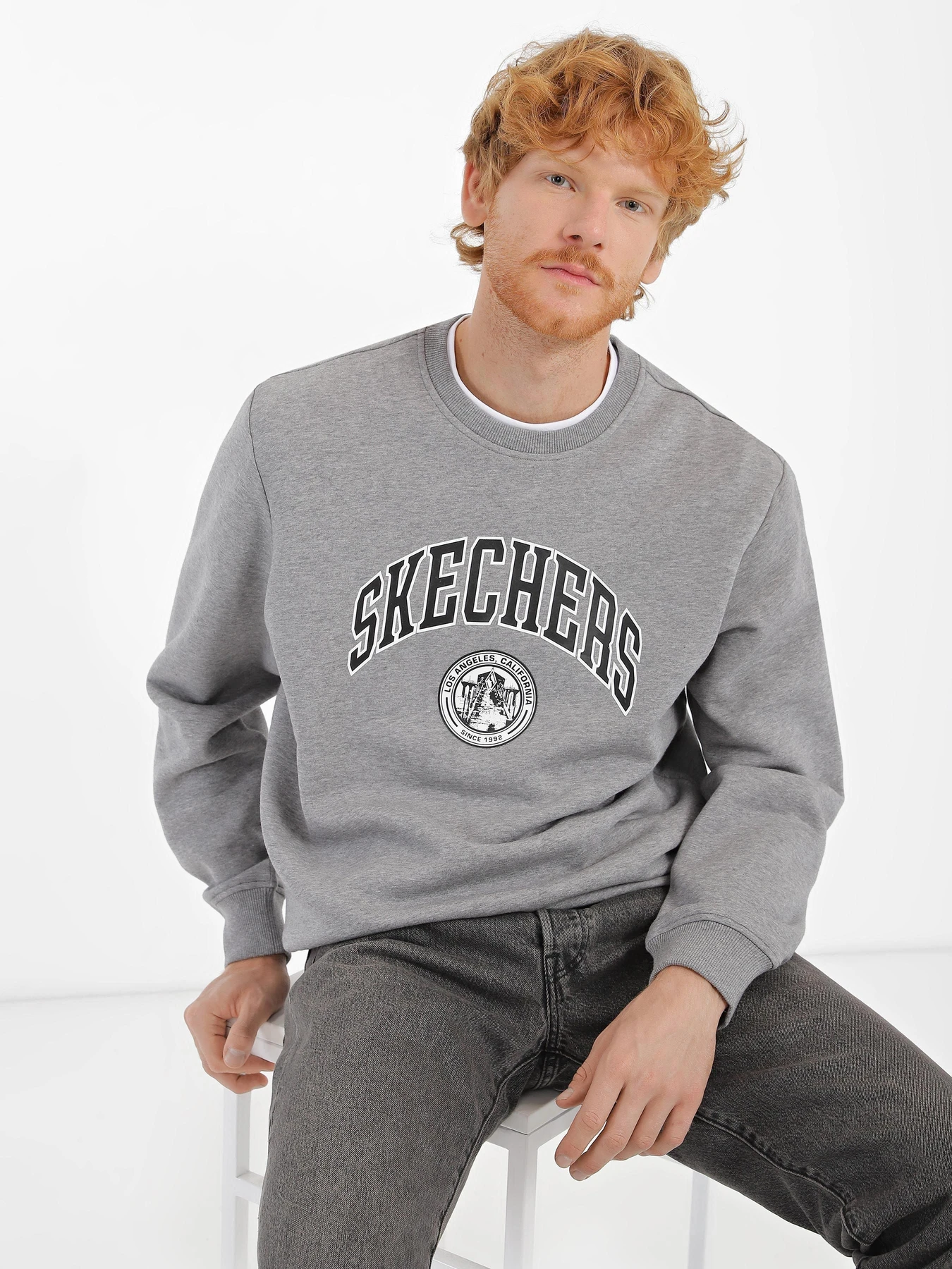 Худи и свитшоты Skechers Skech-Sweats™ модель LT54 LTGY Худи и свитшоты Skechers Skech-Sweats™ модель LT54 LTGY Фото
