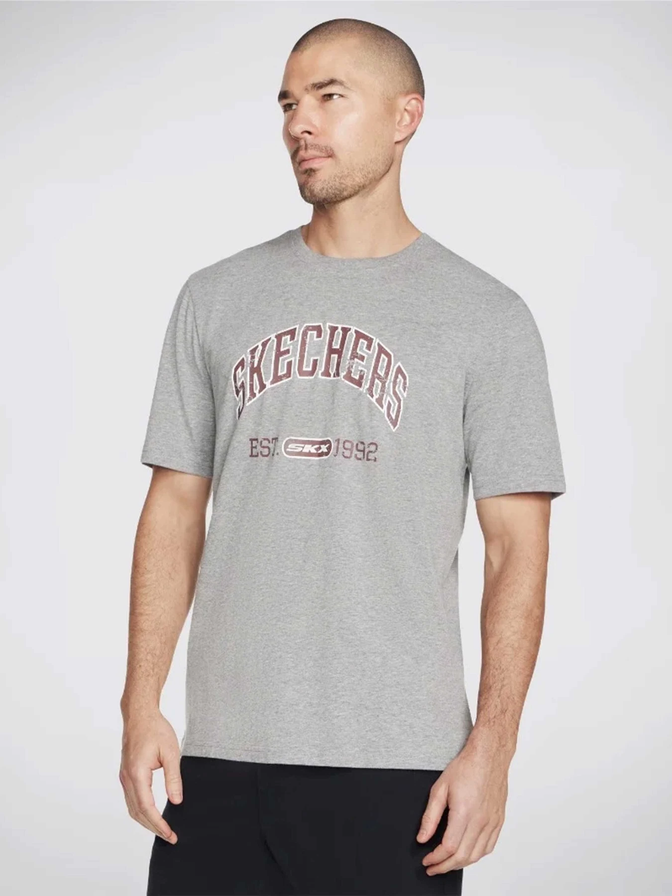 Футболки і поло Skechers Prestige модель TS19 LTGY Футболки і поло Skechers Prestige модель TS19 LTGY Фото