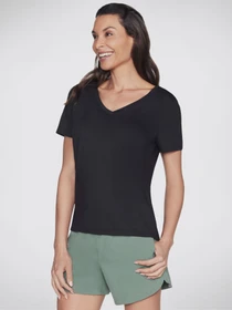 Футболки і поло Skechers Godri Serene Vneck Top модель TP58 BLK Фото