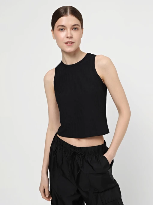 Футболки и поло Skechers Uno Rib Tank модель TT56 BLK Фото