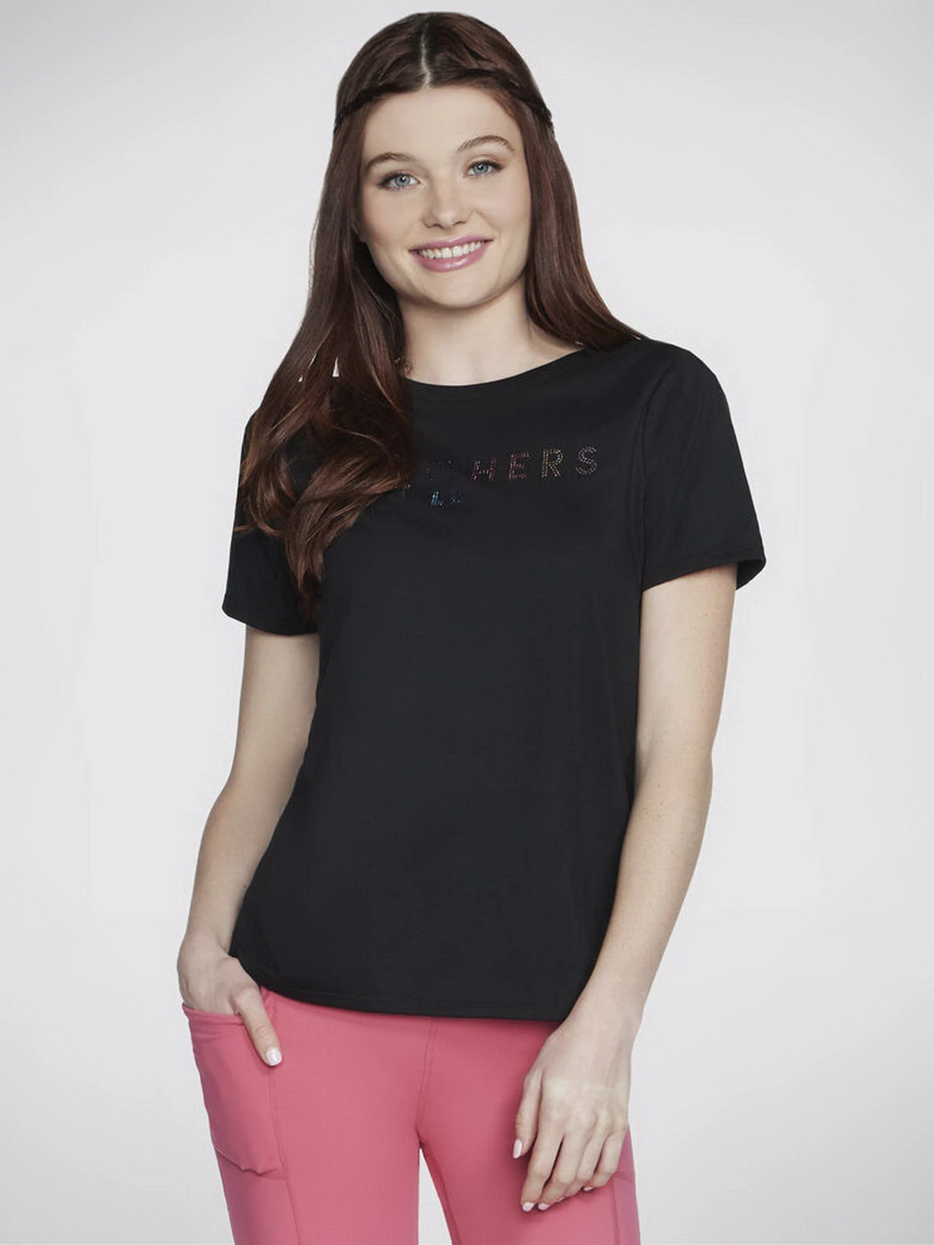 Футболки і поло Skechers Shine Tee модель TS40 BLK Фото