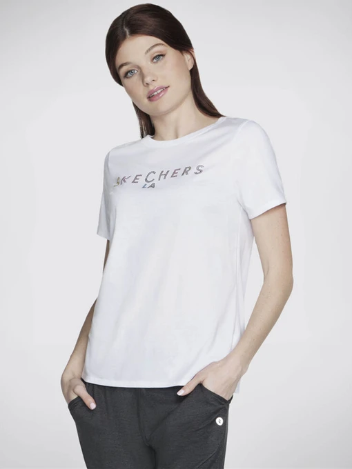 Футболки и поло Skechers Shine модель TS40 WHT Фото