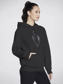 Худи и свитшоты Skechers Skech-Sweats Diamond Shine модель HD55 BLK Фото