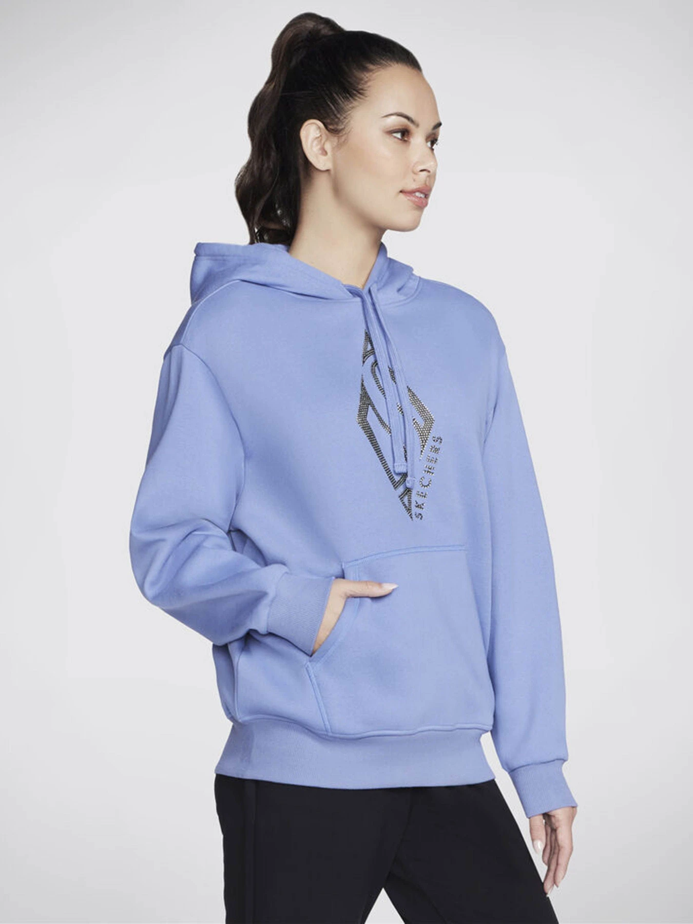 Худи и свитшоты Skechers Skech-Sweats Diamond Shine модель HD55 PRS Худи и свитшоты Skechers Skech-Sweats Diamond Shine модель HD55 PRS Фото