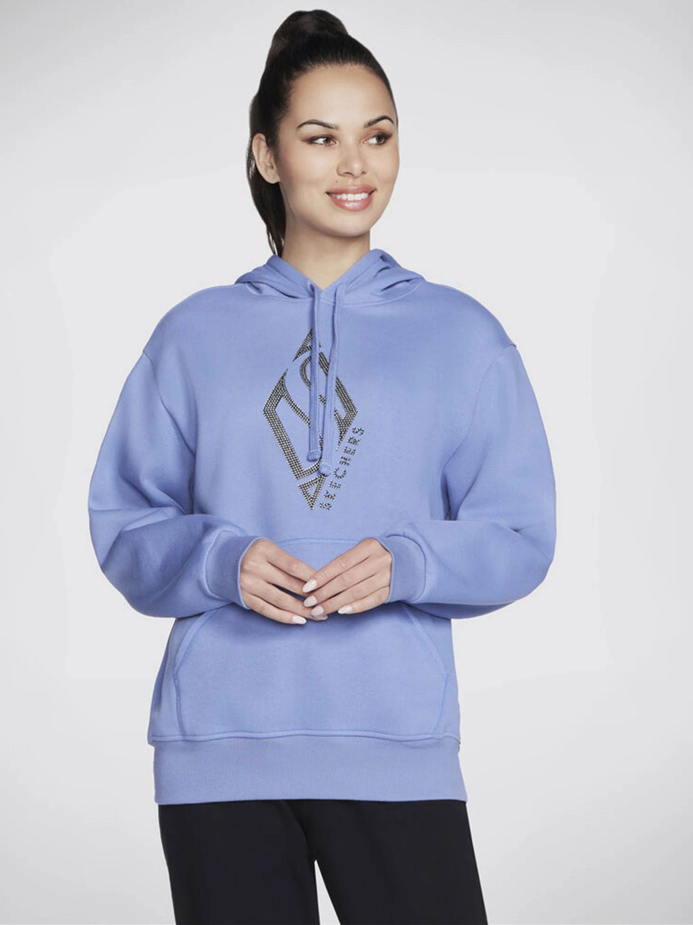 Худи и свитшоты Skechers Skech-Sweats Diamond Shine модель HD55 PRS Худи и свитшоты Skechers Skech-Sweats Diamond Shine модель HD55 PRS Фото