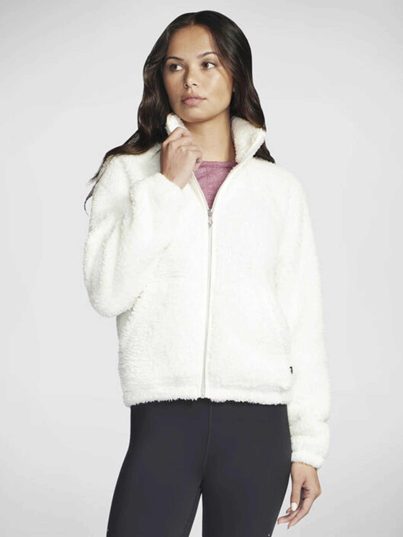 Худи и свитшоты Skechers Go Snuggle Sherpa модель JA93 OFWT Худи и свитшоты Skechers Go Snuggle Sherpa модель JA93 OFWT Фото