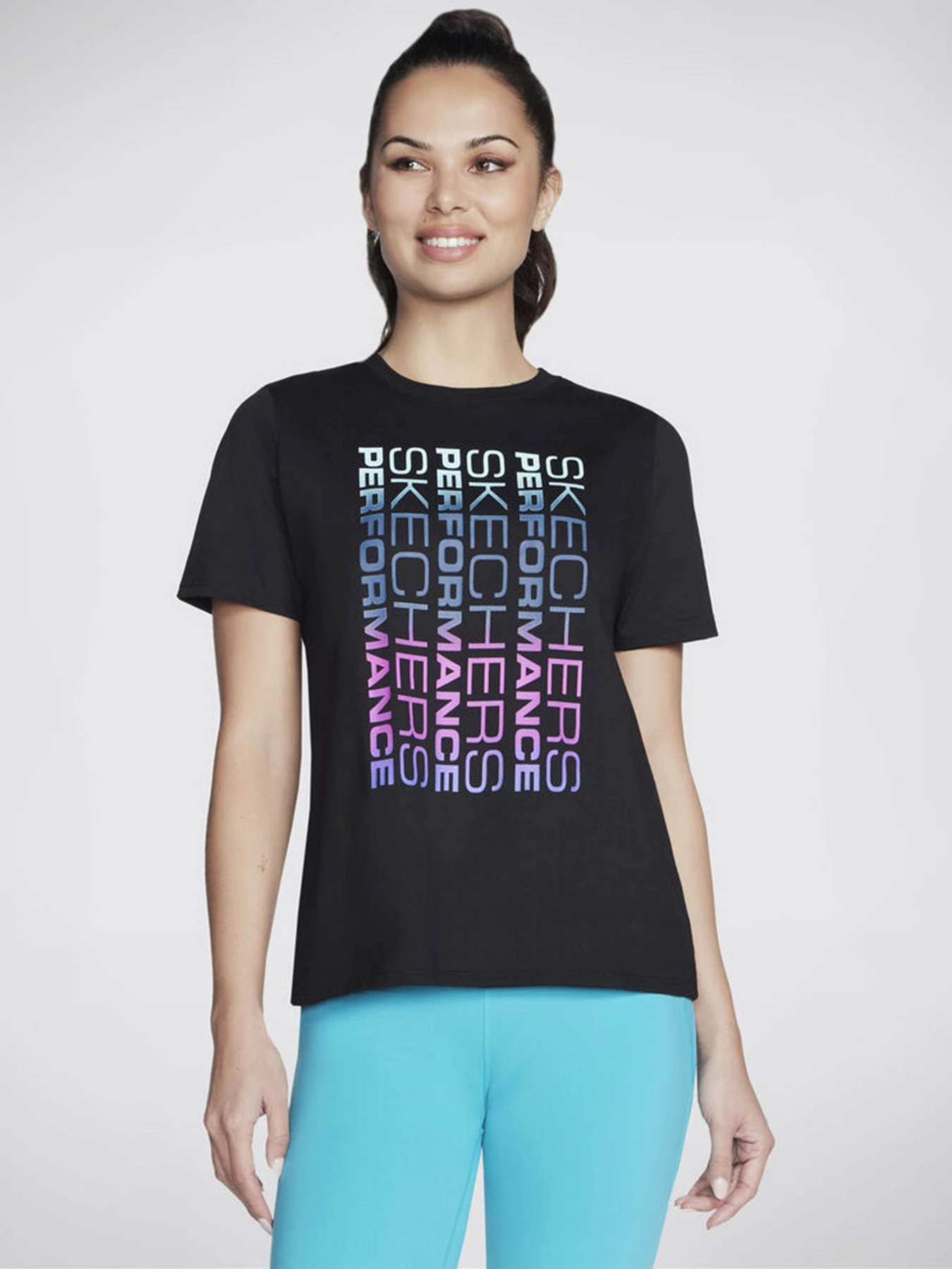 Футболки і поло Skechers Vibrant Glow модель TS129 BLK Футболки і поло Skechers Vibrant Glow модель TS129 BLK Фото