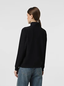 Худи и свитшоты Skechers GOLUXE RIB 1/4 ZIP модель LT116 BLK Фото