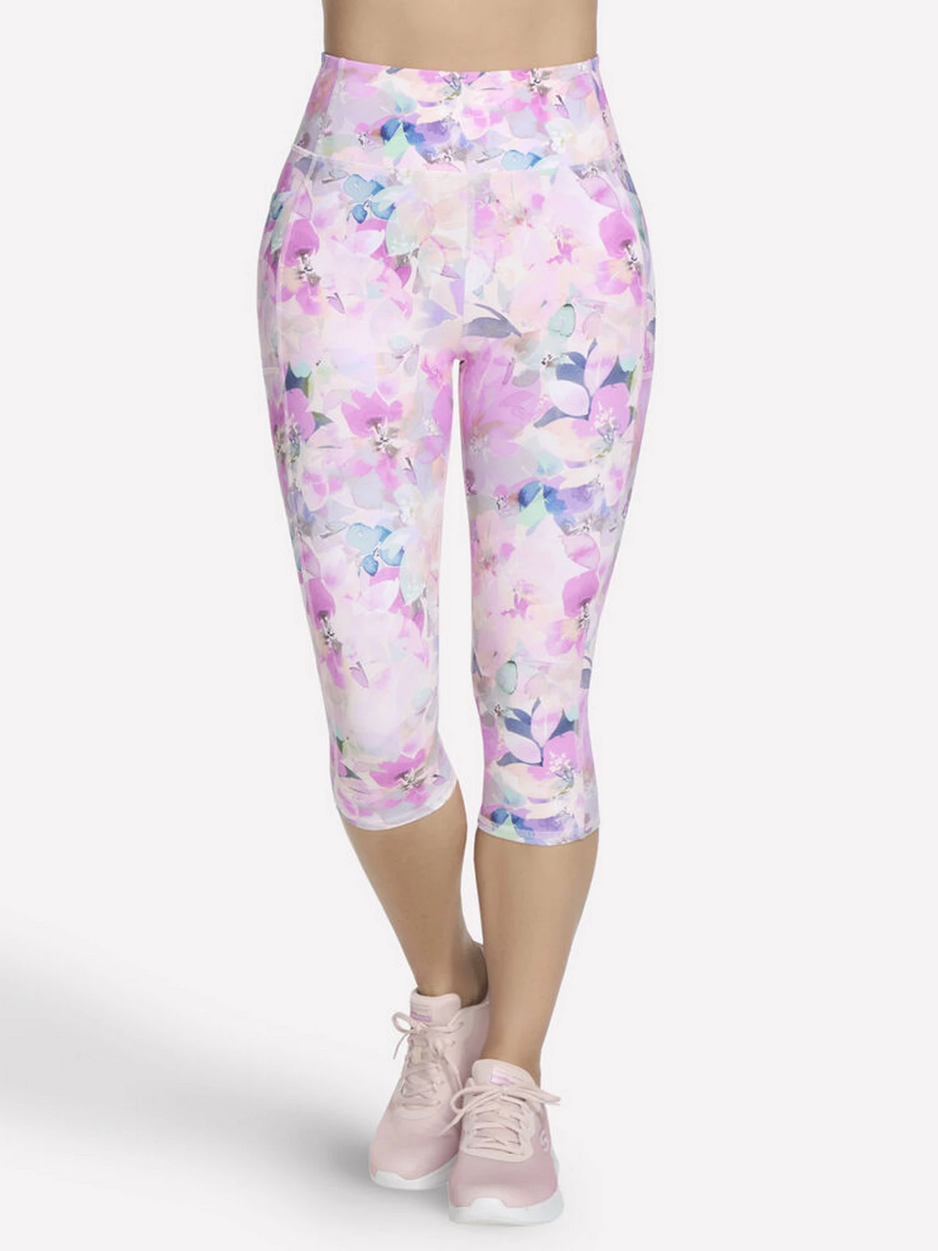 Штани Skechers GOWALK SEASCAPE FLORAL CAPRI модель CP4 CRMT Штани Skechers GOWALK SEASCAPE FLORAL CAPRI модель CP4 CRMT Фото